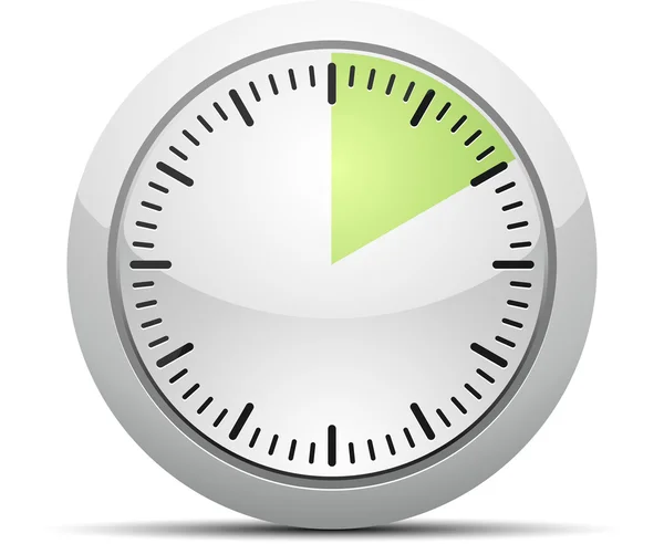 10 minuten timer — Stockvector