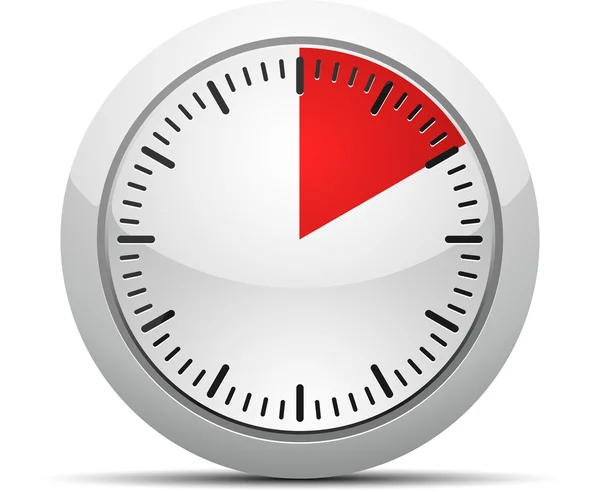 10 minuten timer — Stockvector