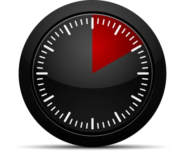 Temporizador de 10 minutos — Vector de stock