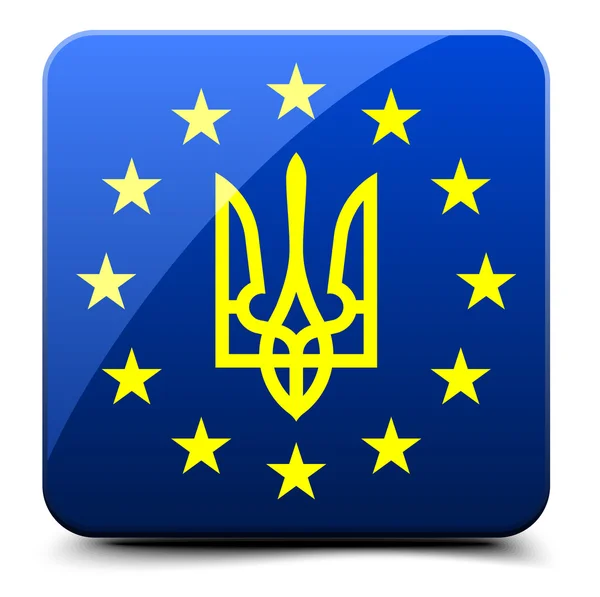 Europa & Ukraina — Wektor stockowy