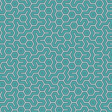 renkli altıgen kiremit bağlantısı sanat arkaplan tasarımı illüstrasyonu