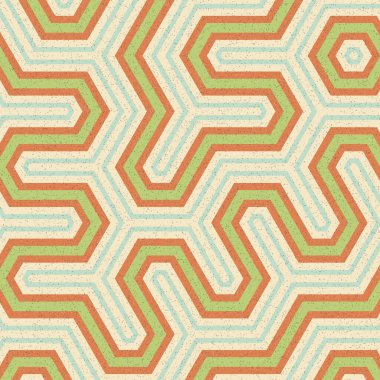 renkli altıgen kiremit bağlantısı sanat arkaplan tasarımı illüstrasyonu