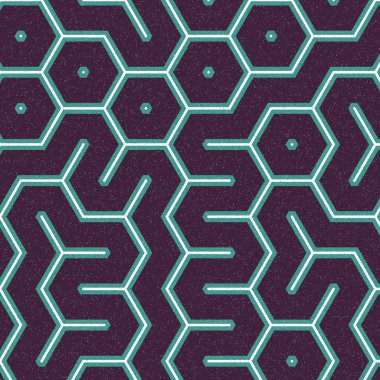 renkli altıgen kiremit bağlantısı sanat arkaplan tasarımı illüstrasyonu 