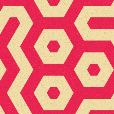 renkli altıgen kiremit bağlantısı sanat arkaplan tasarımı illüstrasyonu 