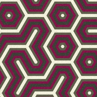 renkli altıgen kiremit bağlantısı sanat arkaplan tasarımı illüstrasyonu