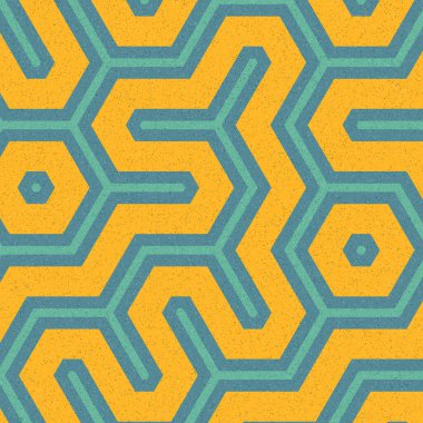 renkli altıgen kiremit bağlantısı sanat arkaplan tasarımı illüstrasyonu 