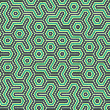 renkli altıgen kiremit bağlantısı sanat arkaplan tasarımı illüstrasyonu