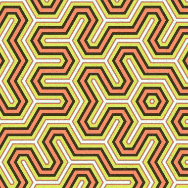 renkli altıgen kiremit bağlantısı sanat arkaplan tasarımı illüstrasyonu