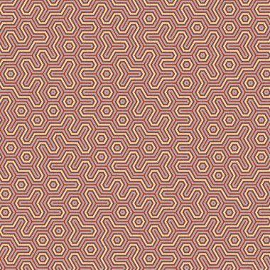 renkli altıgen kiremit bağlantısı sanat arkaplan tasarımı illüstrasyonu 