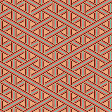 renkli altıgen kiremit bağlantısı sanat arkaplan tasarımı illüstrasyonu