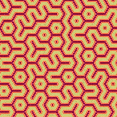 renkli altıgen kiremit bağlantısı sanat arkaplan tasarımı illüstrasyonu