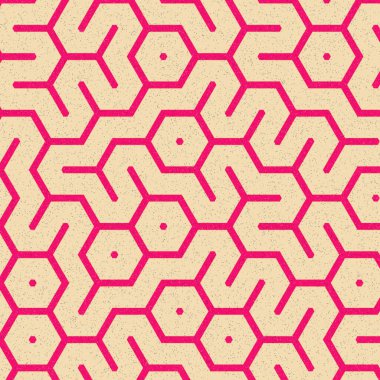 renkli altıgen kiremit bağlantısı sanat arkaplan tasarımı illüstrasyonu