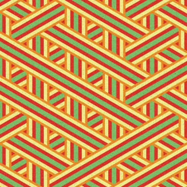 renkli altıgen kiremit bağlantısı sanat arkaplan tasarımı illüstrasyonu