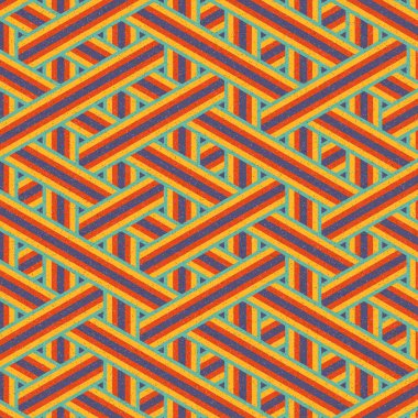 renkli altıgen kiremit bağlantısı sanat arkaplan tasarımı illüstrasyonu 