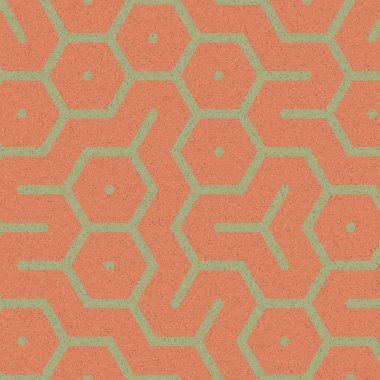 renkli altıgen kiremit bağlantısı sanat arkaplan tasarımı illüstrasyonu