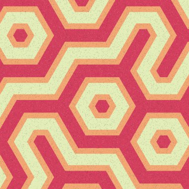 renkli altıgen kiremit bağlantısı sanat arkaplan tasarımı illüstrasyonu