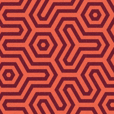 renkli altıgen kiremit bağlantısı sanat arkaplan tasarımı illüstrasyonu