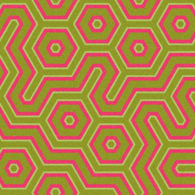 renkli altıgen kiremit bağlantısı sanat arkaplan tasarımı illüstrasyonu 