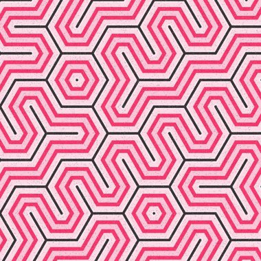 renkli altıgen kiremit bağlantısı sanat arkaplan tasarımı illüstrasyonu