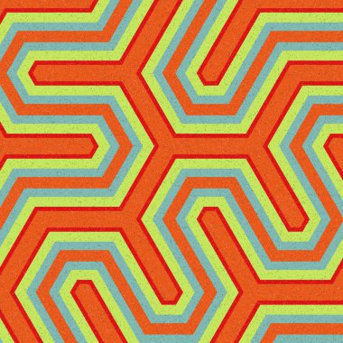 renkli altıgen kiremit bağlantısı sanat arkaplan tasarımı illüstrasyonu