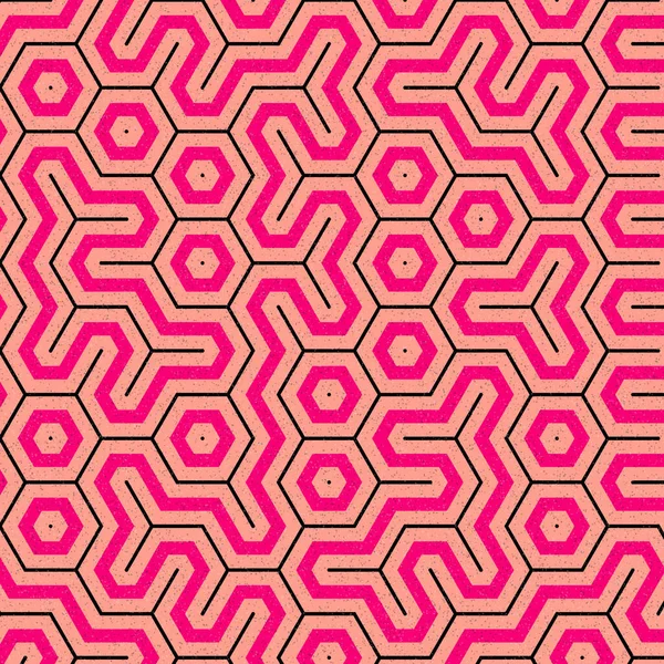 renkli altıgen kiremit bağlantısı sanat arkaplan tasarımı illüstrasyonu 