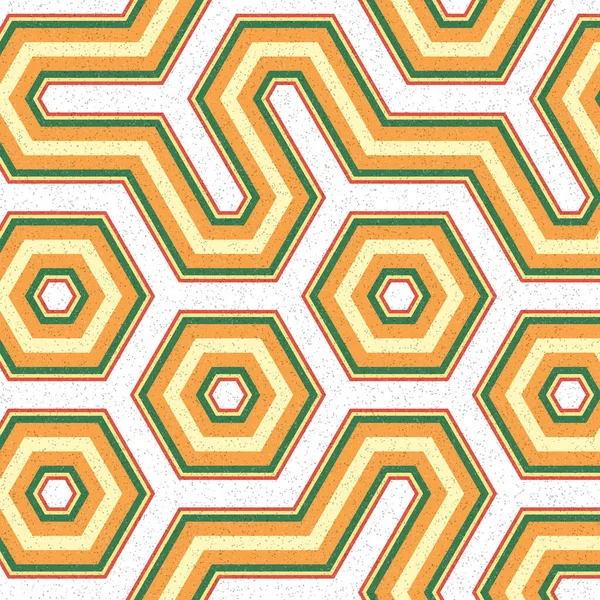 renkli altıgen kiremit bağlantısı sanat arkaplan tasarımı illüstrasyonu