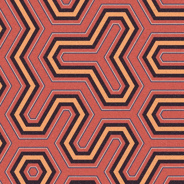 renkli altıgen kiremit bağlantısı sanat arkaplan tasarımı illüstrasyonu