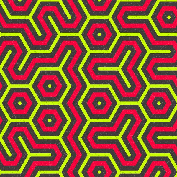 renkli altıgen kiremit bağlantısı sanat arkaplan tasarımı illüstrasyonu