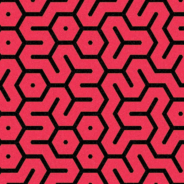 renkli altıgen kiremit bağlantısı sanat arkaplan tasarımı illüstrasyonu