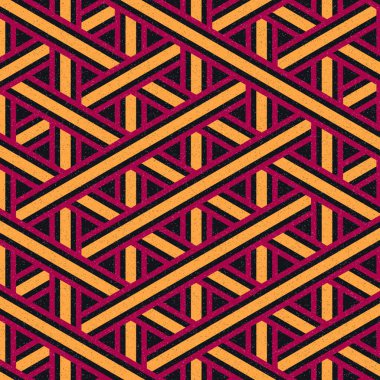 renkli altıgen kiremit bağlantısı sanat arkaplan tasarımı illüstrasyonu