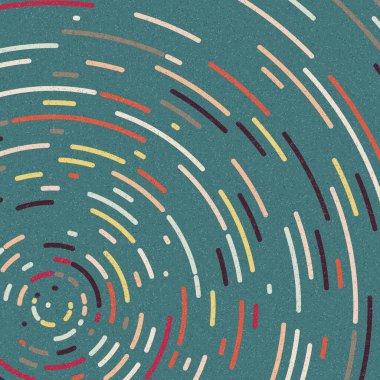 Dönen parçalar sanat arkaplan tasarımı illüstrasyonu