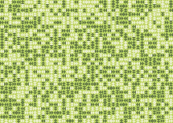 Abstraktes Geometrisches Muster Mit Dreiecken Generative Computergrafik — Stockvektor