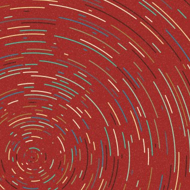 Dönen parçalar sanat arkaplan tasarımı illüstrasyonu