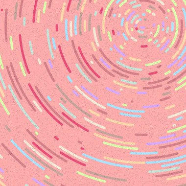 Dönen parçalar sanat arkaplan tasarımı illüstrasyonu