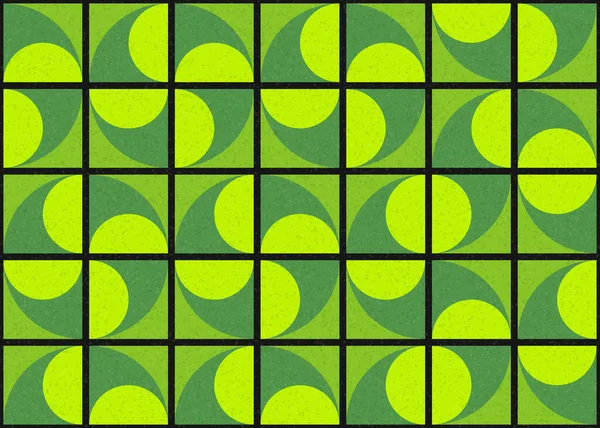 Abstrakt Färgglada Geometriska Mönster Vektor Konst Illustration — Stock vektor
