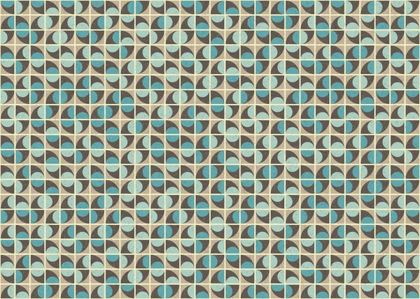 Soyut renkli geometrik desen vektör sanat çizimi