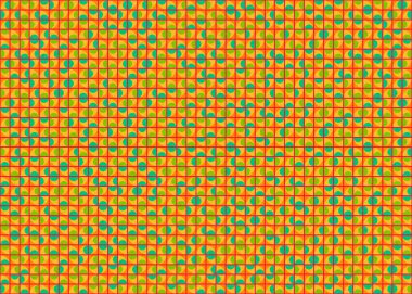 Soyut renkli geometrik desen vektör sanat çizimi