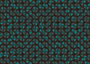 Soyut renkli geometrik desen vektör sanat çizimi
