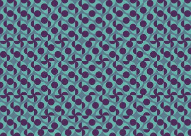 Soyut renkli geometrik desen vektör sanat çizimi