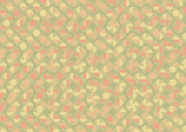 Soyut renkli geometrik desen vektör sanat çizimi