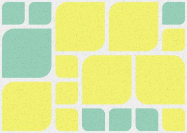 Soyut Geometrik Desen Üretken hesaplama sanatı, vektör illüstrasyonu