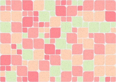 Soyut geometrik hesaplama deseni, vektör illüstrasyonu