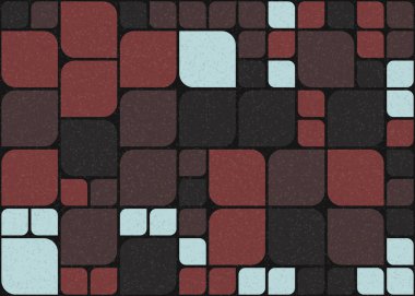 Soyut geometrik hesaplama deseni, vektör illüstrasyonu