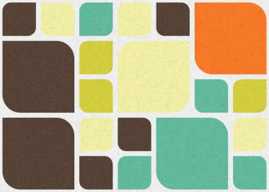 Soyut geometrik hesaplama deseni, vektör illüstrasyonu