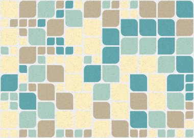 Soyut geometrik hesaplama deseni, vektör illüstrasyonu