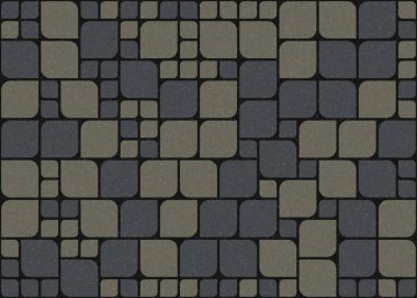 Soyut geometrik hesaplama deseni, vektör illüstrasyonu