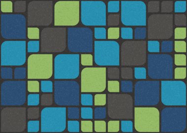 Soyut geometrik hesaplama deseni, vektör illüstrasyonu