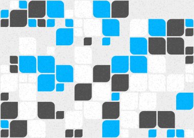 Soyut geometrik hesaplama deseni, vektör illüstrasyonu