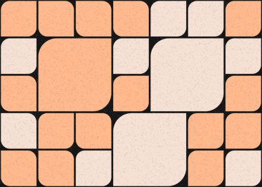 Soyut geometrik hesaplama deseni, vektör illüstrasyonu