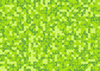 Soyut Geometrik Desen Üretken hesaplama sanatı, vektör illüstrasyonu